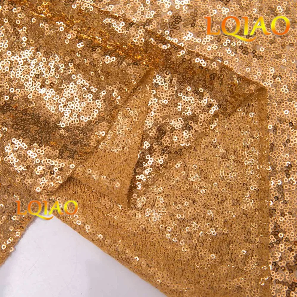 Gold Sequin Curtain-002