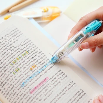 

8 pcs/Lot Lace Highlighter tape Macaron color correction tapes for schedule marking stationery Office supplies F876