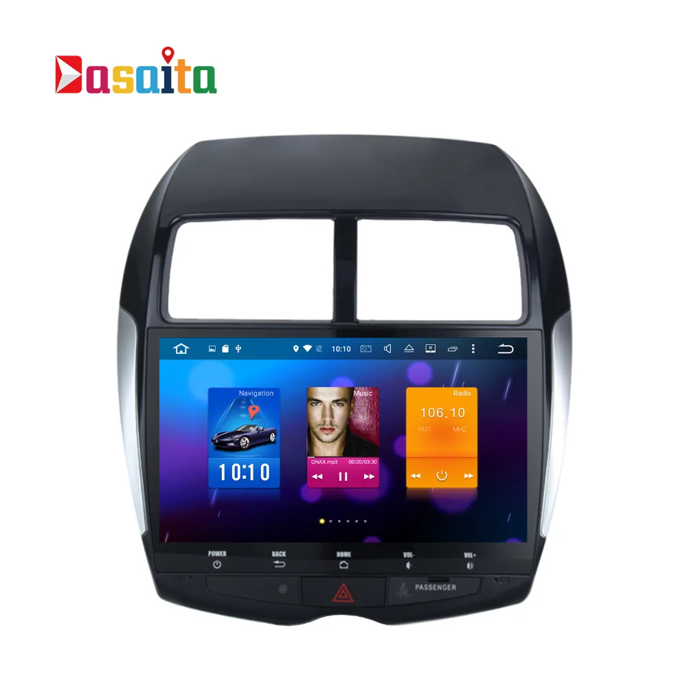 Flash Deal 10.2" Android 6.0/Android 8.0 Car Radio GPS Player for Mitsubishi ASX 2010 2011 2012 Auto Stereo Navigation Audio Head unit 4G 2