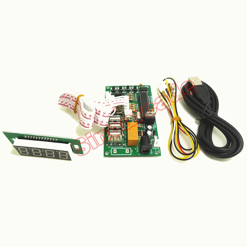 

JY-18B coin operated USB timer board time control board with separate display Power Supply for xbox joystick controller