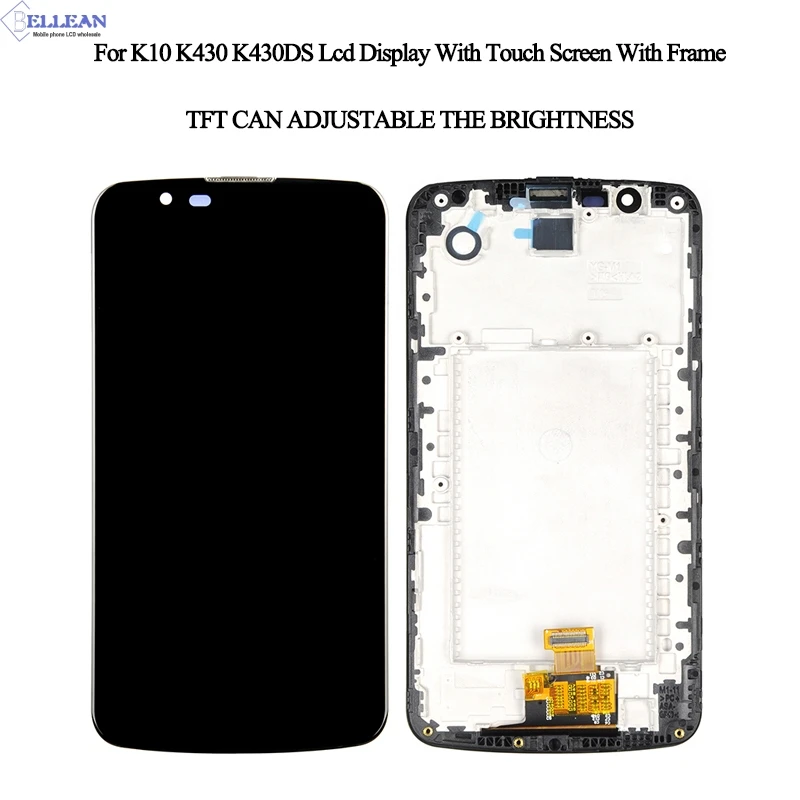 

K10 TV Lcd With Frame For LG K10 Display Touch Screen Digitizer Assembly For LG K10 K430 K430DS K420N 420N LCD Screen