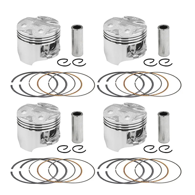 

Motorcycle Bore Size STD ~+25 +50 48.5 48.75 49mm Piston & Piston Ring Kit For Honda CBR250 CBR 250 KY1 MC19 MC 19 CBR19 CBR 19