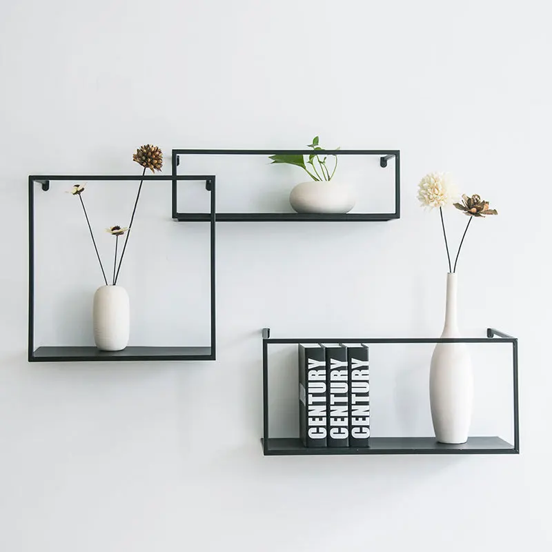  Wall Frame Shelf Partition Living Room Kitchen Wall Wall Decoration Partition Wall Shelf - 33000370960