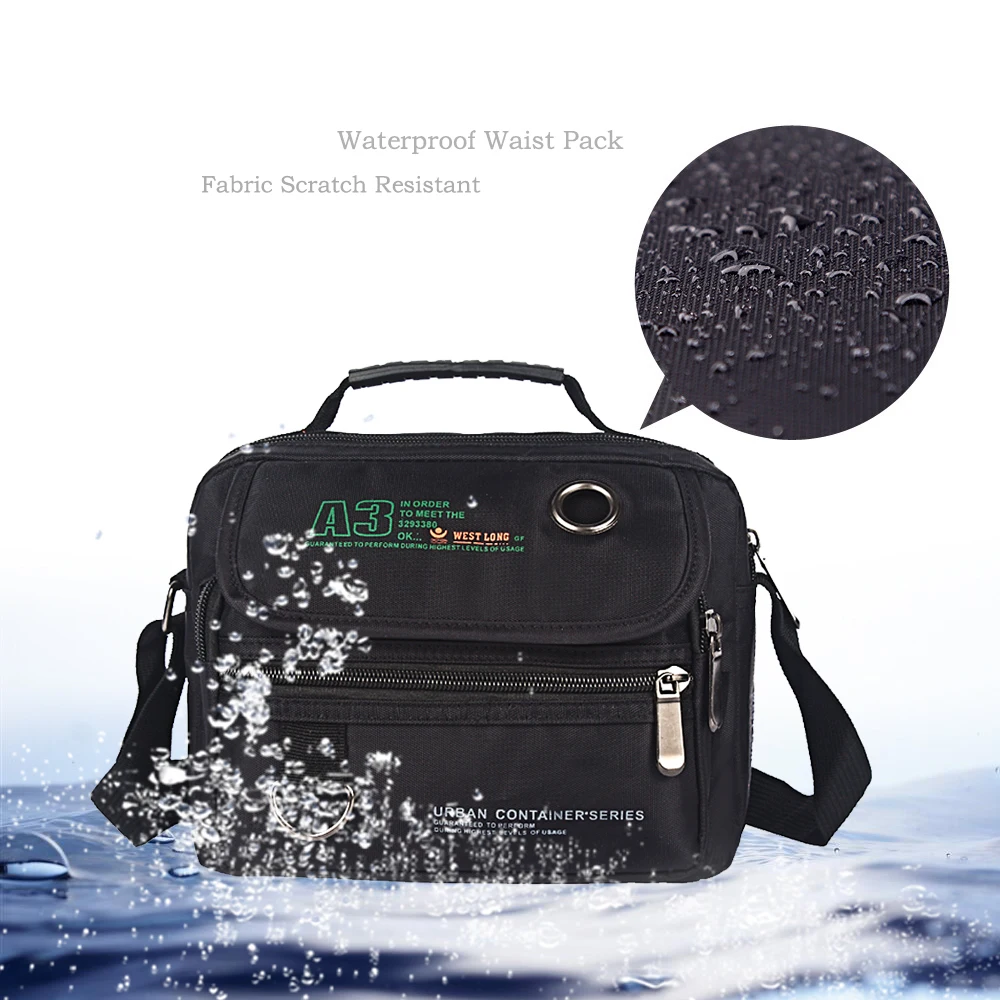  New 3713 Men Messenger Bags Casual Multifunction Small Travel Bags Waterproof Style Shoulder Fashio - 32662726515