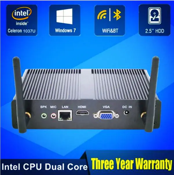 Lowest Price Fanless Mini PC Windows 10 TV Box HTPC Intel Pentium 2117U DDR3L 2G RAM 32G SSD Gigabit LAN HDMI VGA WiFi Nettop mini Computer Lowest Price Fanless Mini PC Windows 10 TV Box HTPC Intel Pentium 2117U DDR3L 2G RAM 32G SSD Gigabit LAN HDMI VGA WiFi Nettop mini Computer