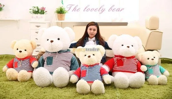 Fancytrader New Style! 47'' 120cm Lovely Giant Stuffed Soft Plush Funny Teddy Bear, 4 Colors, Free Shipping FT50855 (14)