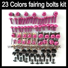 Fairing bolts full screw kit For HONDA VFR400RR 89 90 91 92 93 NC30 VFR400 RR 1989 1990 1991 92 1993 Windscreen screws Nuts bolt