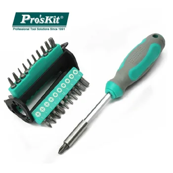 

Pro'sKit SD-2313 30in1 Triangle Screwdriver Sets Anti-Slip Precision Socket Screwdriver Set Mobile Phone Computer Repair Tool