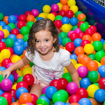 

100/200pcs Baby Plastic Toy Ocean Ball Pit Newborn Photography Prop Children Water Pool Beach Bathing Ball Kid Colorful Balls