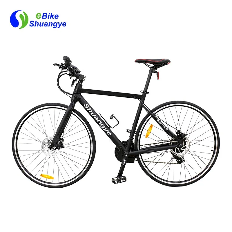 Дорожные электрические велосипеды 700c дорожные велосипеды - Цвет: black
