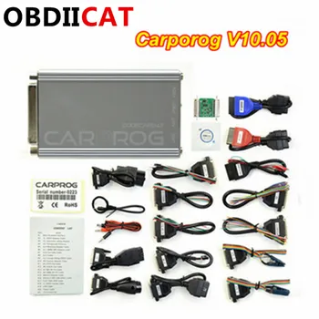 

Newest Carprog V10.05/10.93 Full 21 Adapters Car Prog Auto Repair (radios,odometers, dashboards,immobilizers) ECU Chip Tuning