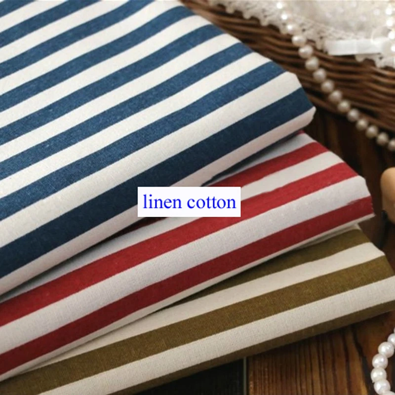 Us 10 62 15 Off Sofa Upholstery Material Striped Linen Cotton Canvas Fabrics In Fabric From Home Garden On Aliexpress Alibaba Group