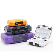 Рыболовные снасти Коробки хранения рыбы приманки Жёсткие Чехлы 12/16/24 отделения Пластик многофункциональный ящик для рыболовных снастей из водонепроницаемого материала