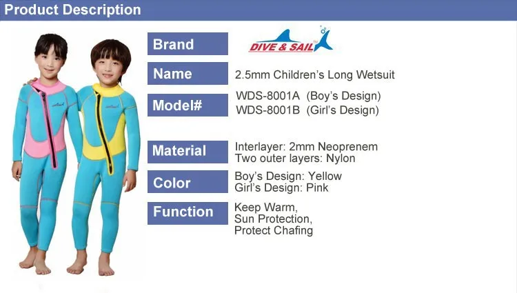 WDS-8001-8-Description-Neoprene-Wetsuit-Children-Kids-Style-Warm-Switsuit-Rash-Guards