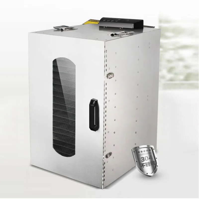 Commercial Electric 20 Layer LED Smart Control Fruit Dryer Food