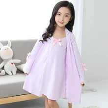 Ночная одежда для девочек; летняя детская одежда принцессы на бретельках; хлопковая домашняя одежда в Корейском стиле для детей