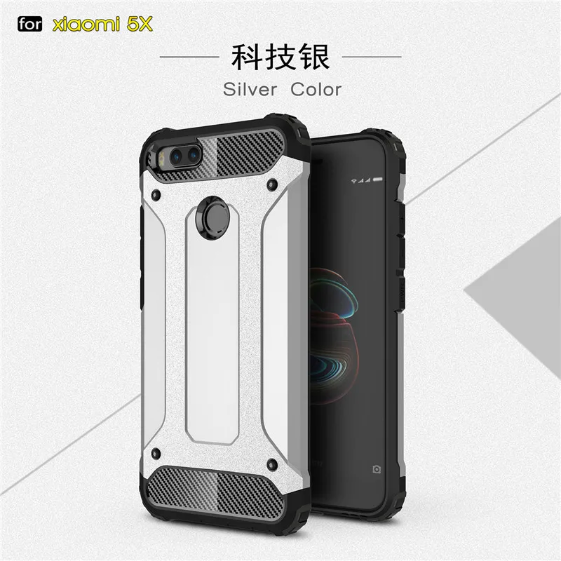 MLLSE Strong Hybrid Tough Shockproof Armor Phone Back Case For Xiaomi Mi5XMax 2Redmi 5ANote 5A Hard Rugged Impact Cover Funda (1)