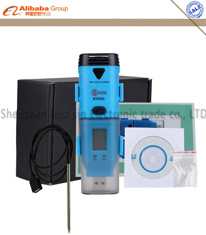 

BSIDE BTH05 Portable USB three channel temperature and humidity data Logger Recorder