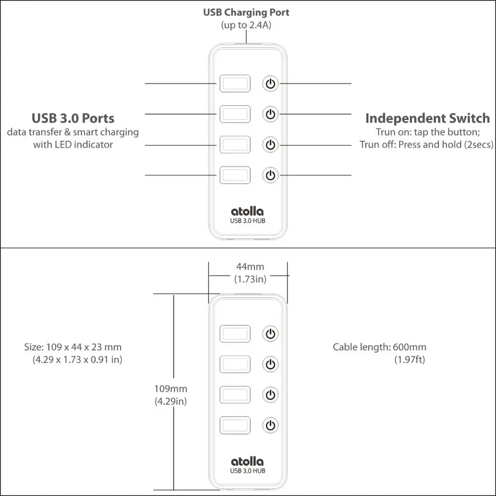 atolla hub US kit 6