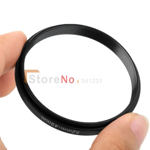 Новый 52 мм 49мм52 49мм до 49 повышающий кольцевой фильтр адаптер|filter adapter|filter ring
