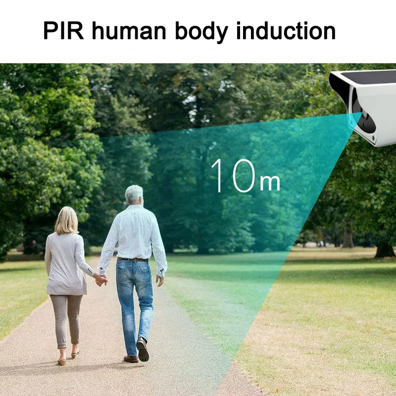 

Outdoor Solar Power Security IP Camera Night Vision Wireless Wifi Surveillance Camera XXM8