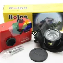 Holga K200N K200 N 35 мм 135 мм Рыбий глаз объектив цветная вспышка Ломография пленка камера