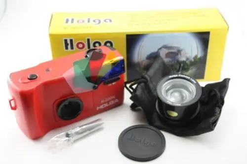 

Holga K200N K200 N 35mm 135mm Fisheye Lens Color Flash lomography Film Camera