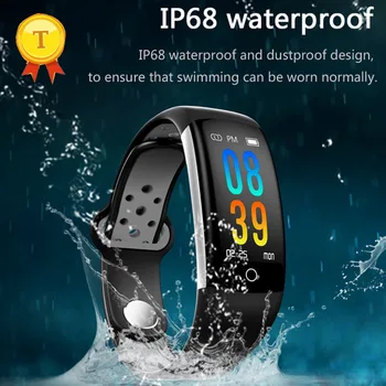 

Newest 0.96 LCD Smart Band Heart Rate Monitor Fitness Bracelet IP68 Waterproof Watches Blood Pressure Oxygen Fintess Tracker