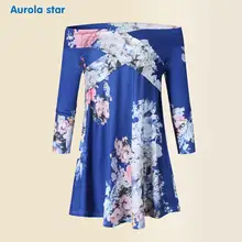 Блузы для беременных женские рубашки блузки для беременных топы с вырезом лодочкой повседневная одежда для мам AUROLA STAR