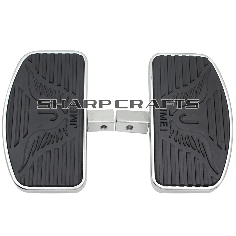 

2004-2012 204mm Front Rider Rear Passenger Floorboards Footboards Foot Pegs For Honda Shadow ACE VT400 VT750 Eagle Pattern