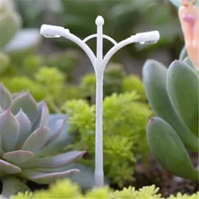 

Home decoration accessories mini Street lamp 7.2cm DIY resin small ornaments furnishing Micro landscape free shipping