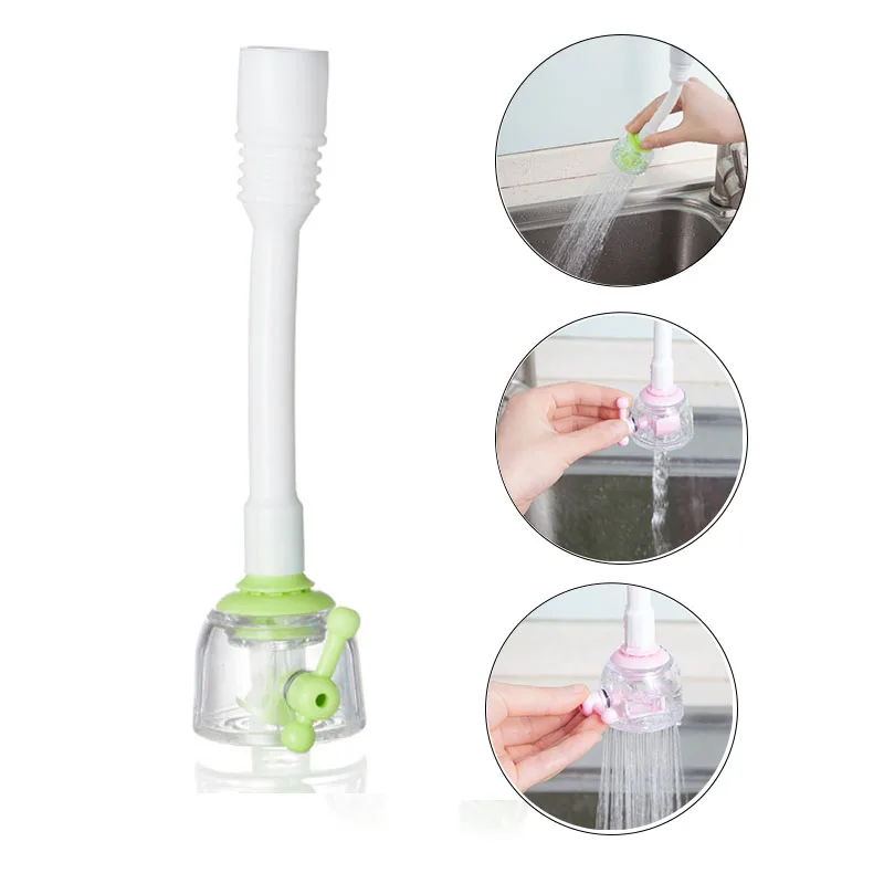 

Water Saving Kitchen Faucet Sprayer Splash-resistant Save Water Valve ABS PVC water-saving device splash-proof Faucet Extension