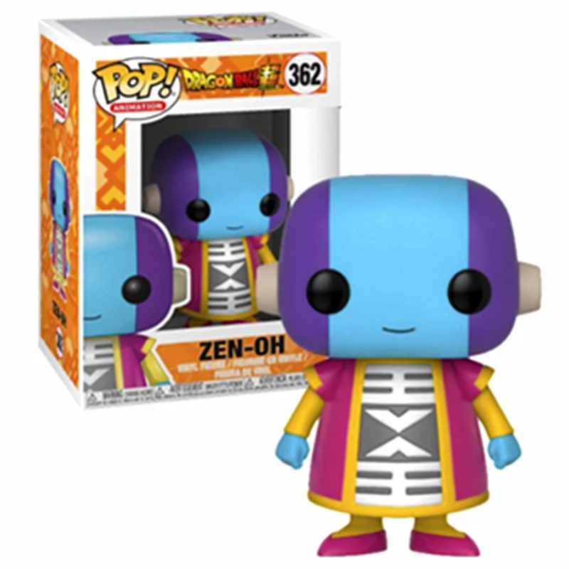 

Funko POP Official Amine Dragon Ball ZEN-OH #362 Vinyl Action Figure Doll Cartoon Fans Collection Model Toys for Chlidren Gifts