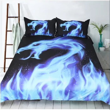 

3D Theme Movie Reactive Flyer Quilt Set Single 3pcs Bedding sets