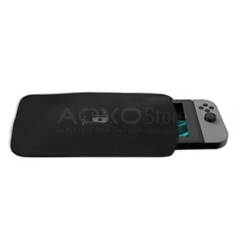 

Black Soft Travel Protective Quick Carry Pouch Bag Sleeve for Nintendo Switch NS Vedio Game Console Cover Case Skin