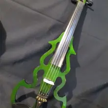 Красивая SONG streamline 5 струн 1"-16" электрическая Виола, твердая древесина