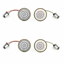 2″ LED Turn Signal Kit for Harley Davidson Front 1157 and Rear 1157 turn signals harley Softail, Dyna, Sportster, TriGlide 16-17