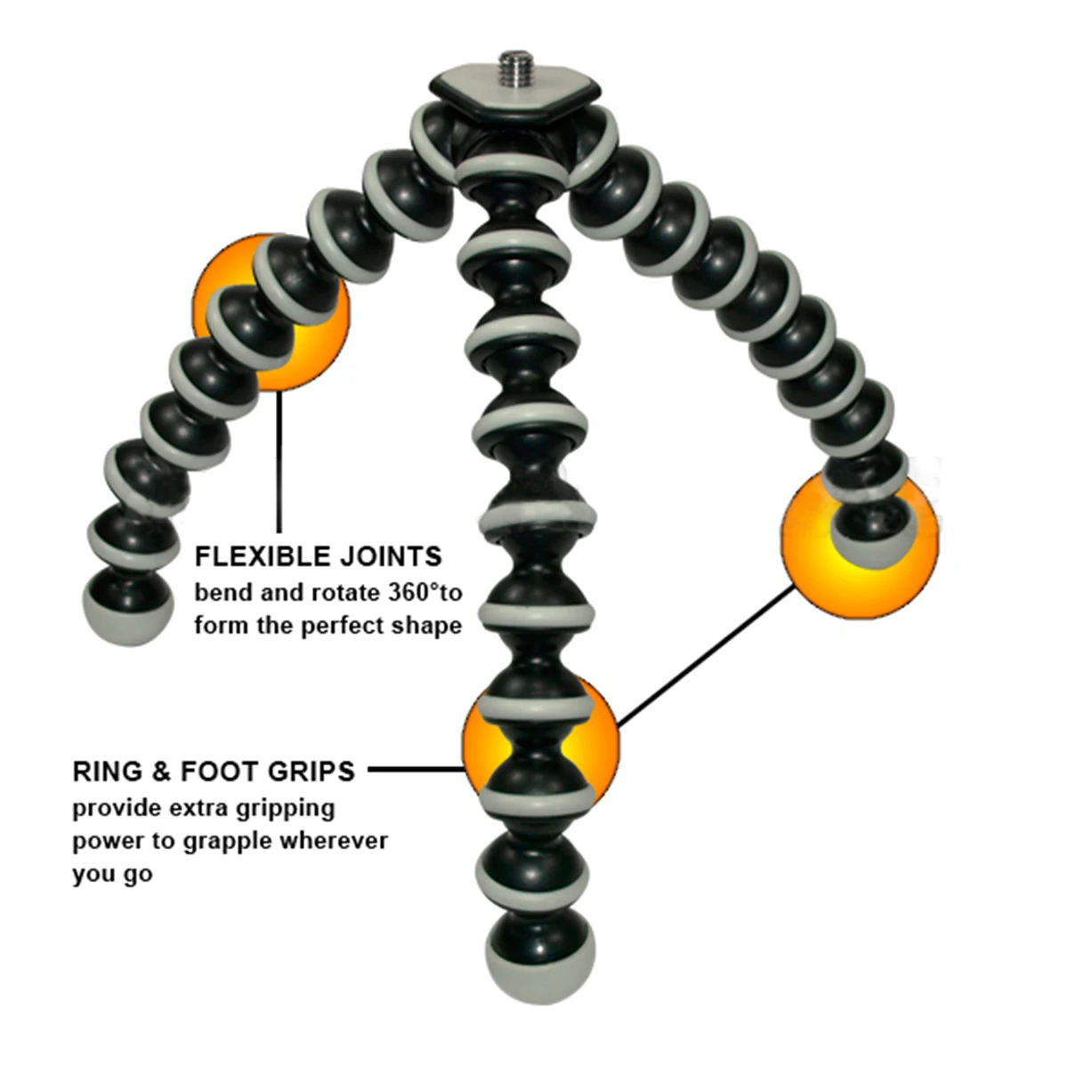 Большой Гибкий штатив осьминог стойка Gorillapod для телефона смартфона dslr и камеры