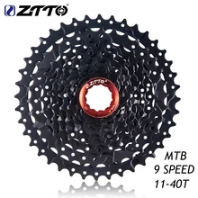 ZTTO 9s 27s Speed Freewheel Cassette MTB Mountain Bike Bicycle Parts 11-40T WIDE RATIO Compatible for M430 M4000 M3000