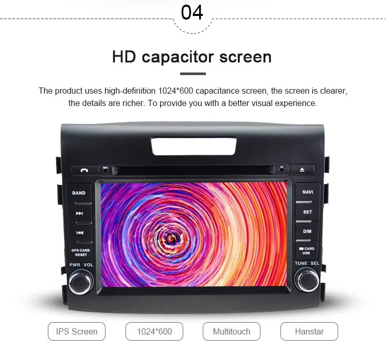 Discount JDASTON Android 9.1 Car Multimedia Player For Honda CRV CR-V CR V 2012-2016 2 Din Car Radio GPS Navigation DVD IPS WIFI Stereo 5