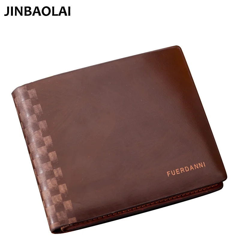 

Designer Wallet For Men Fashion Famous Brand Men Wallets with Flip Up ID Window Card holder Purses carteras F5103