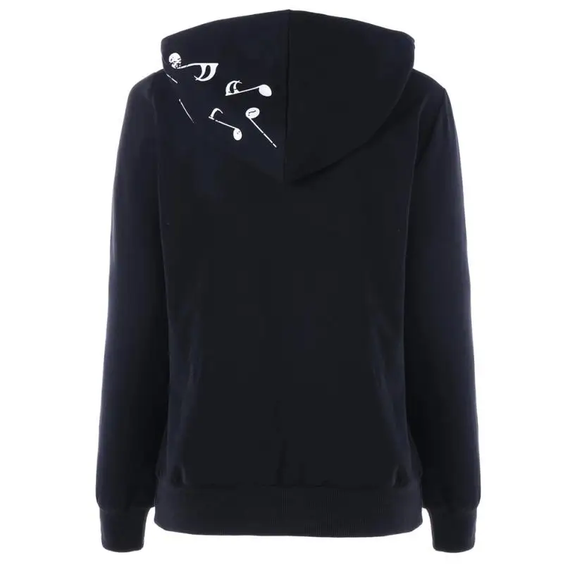 Musical Note Print Sweatshirt (4)