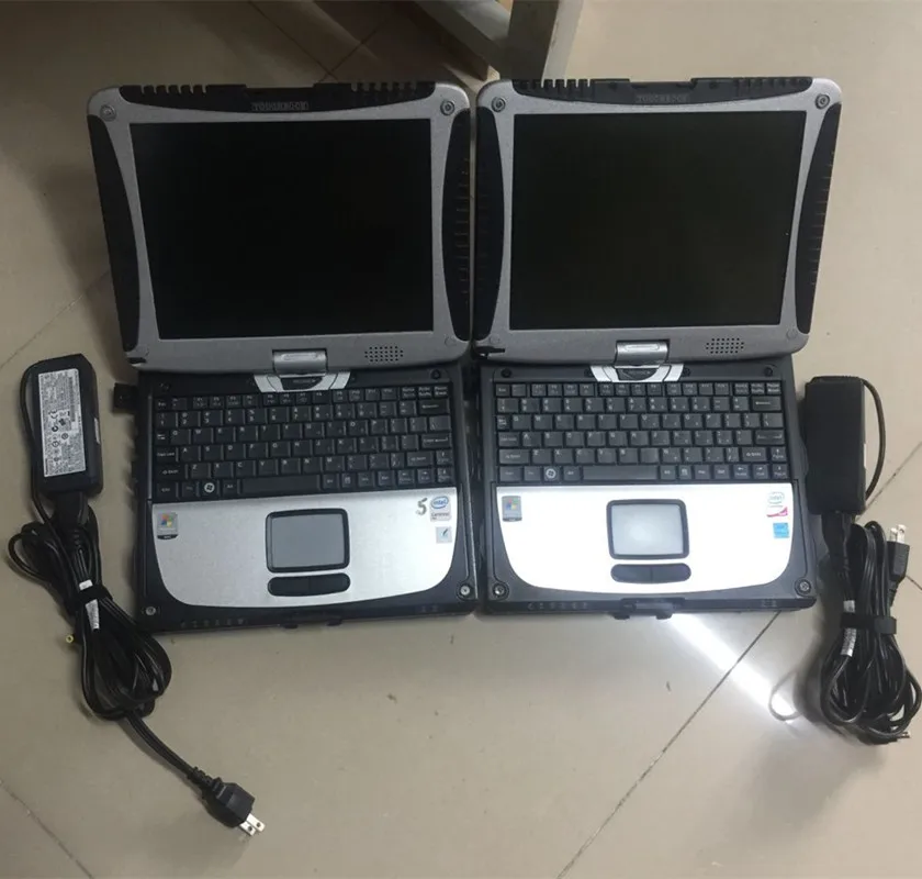 Ordenador portátil de diagnóstico del coche cf19 4gb ram 9300 cpu para el hogar y el trabajo buen r