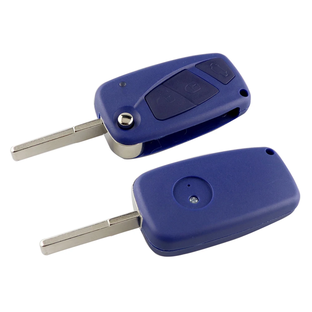 Chiave/Telecomando Per Fiat 500 Fiorino Qubo Panda Idea Punto Stilo Ducato - 433mhz Pcf7946 Transponder Chip Di Controllo A Distanza Di Vibrazione Fiat -