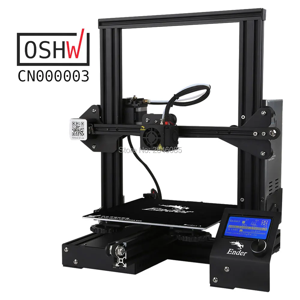 cheap font b 3d b font font b printer b font Creality Ender3 Ender 3X Upgraded