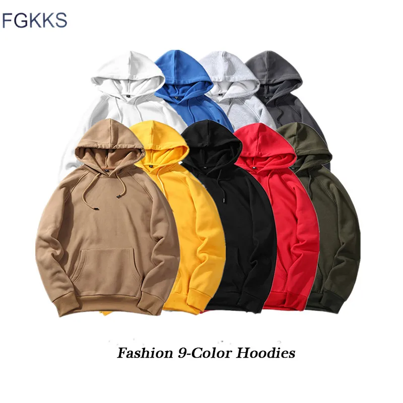 FGKKS Fashion Brand Men Casual Hoodie 2020 Autumn Male Solid Color Pullover Hoodies Unisex Casual Hoodie Top Male EU Size S-2XL FGKKS Fashion Brand Men Casual Hoodie 2020 Autumn Male Solid Color Pullover Hoodies Unisex Casual Hoodie Top Male EU Size S-2XL
