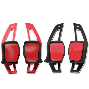 

Aluminum Car Steering Wheel Shift Paddle Shifter Gear Extention For Volkswagen VW Beetle Touareg Touran DSG Accesories