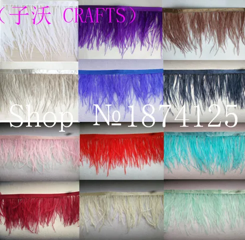 Новинка! Лента из страусиных перьев 10 метров длина 8 11 см|ostrich feather ribbon|ostrich featherostrich