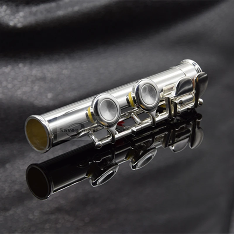 Топ японская флейта 16 отверстий с E ключ YF-271 Посеребренная флейта C Ключ белая медь Flauta поперечные Музыкальные инструменты