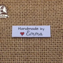 128 ярлыки с логотипом на заказ/брендовые этикетки, бирки ручной работы, этикетки одежды, тканевые этикетки из органического хлопка(TB001